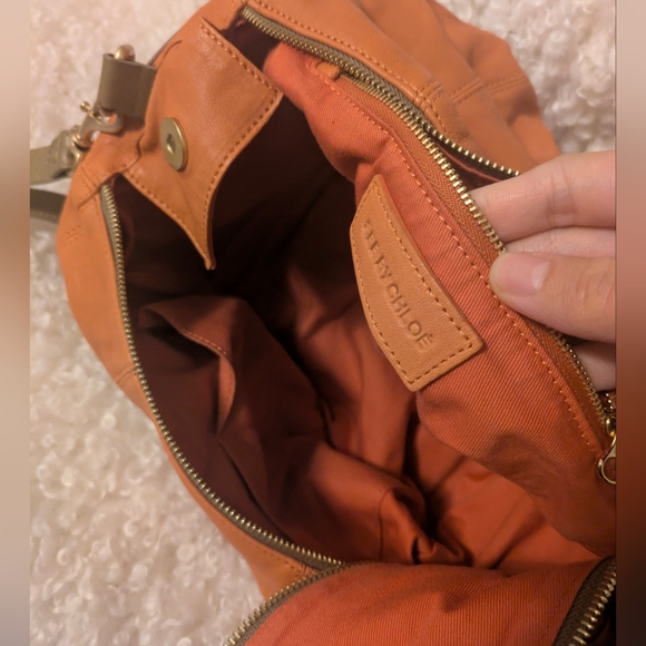 See By Chloe Peach Leather Crossbody Bag/Handbag - Picture 5 of 13